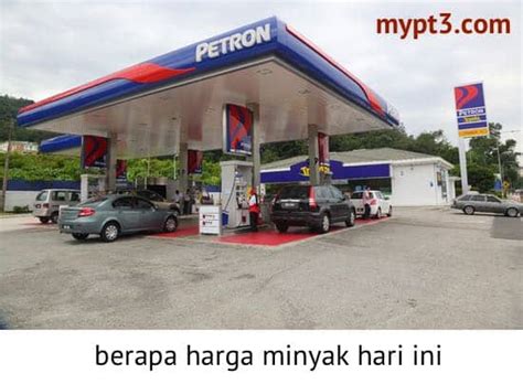 harga minyak terkini  price petrol malaysia februari