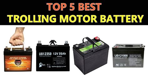 trolling motor battery  youtube