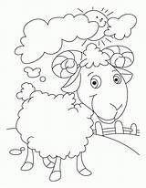 Sheep Coloring Pages Cloud Kids Wool Sun Clouds Domesticated Clipart Bestcoloringpages Printable Animal Sheets Proud Popular Last Library Books sketch template
