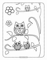 Coloringoo Nocturnal Hedwig sketch template
