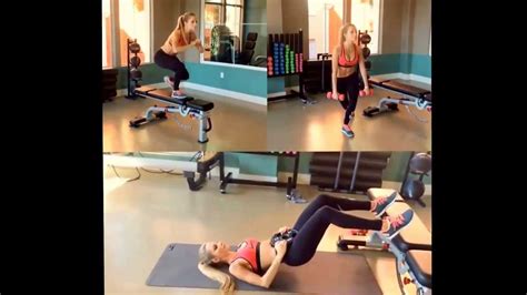 Amanda Lee S 15 Min Combo Exercise Split Routine Jen Selter Before And