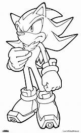 Shadow Sonic Coloring Pages Hedgehog Colouring Para Colorear Drawing Printable Dibujos Super Color Fanpop Board Cartoon Getcolorings Print Shadows Choose sketch template