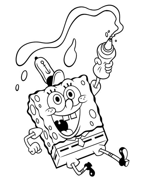 spongebob squarepants coloring pages fun coloring