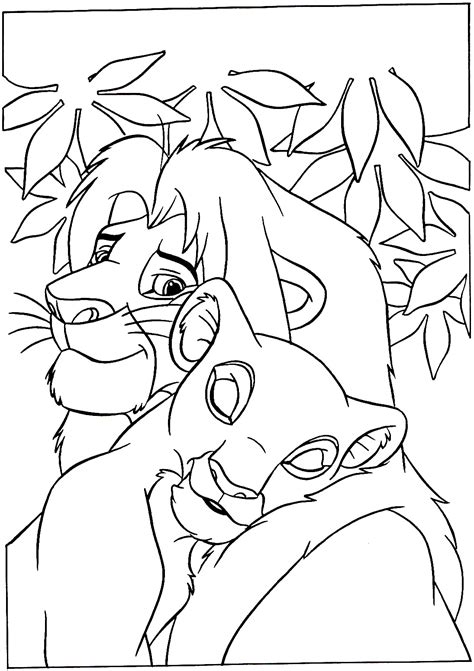 lion kinfg coloring pages learny kids