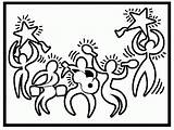 Haring Keith Coloring Pages Clipart Popular Colouring Library Coloringhome sketch template