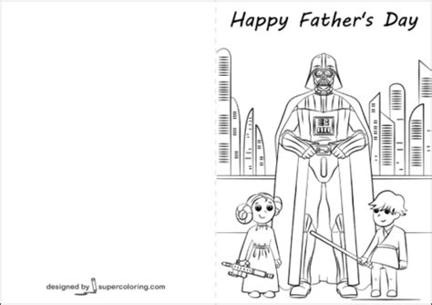 happy fathers day card coloring page  printable coloring pages