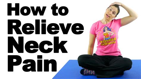 neck pain relief stretches exercises  doctor jo youtube