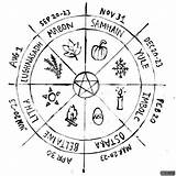Wiccan Ostara Sabbats Pagan Wicca Sabbaths Witch Totem Yule Samhain Festivals Sassquatch Equinox Powered Rituals Divine Encompasses Witches sketch template
