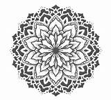 Mandalas Dose sketch template