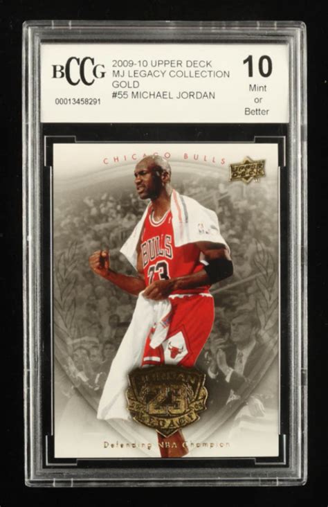 Michael Jordan 2009 10 Upper Deck Michael Jordan Legacy Collection Gold