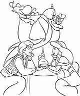 Aladdin Genie Coloriage Princesse Coloringbay Impressionnant Bébé sketch template