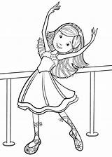 Bailarina Ballerina Girls Menina Groovy Little Smiling Getdrawings Coloringhome Letscolorit Fille Das sketch template