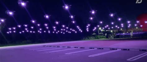 night led light drone flashing show   streets united