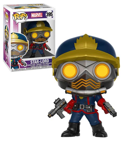 funko pop marvel  star lord classic  mint condition