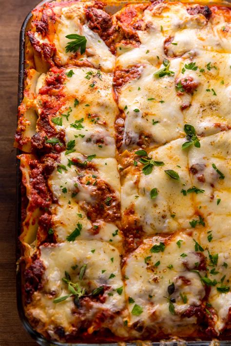 homemade lasagna recipe baker  nature bloglovin