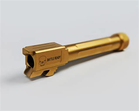 glock  threaded barrel gold titanium nitride