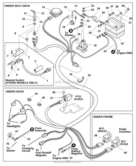 simplicity  regent hp hydro parts diagram  electrical group