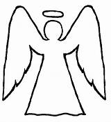 Angel Clipart Coloring Angels Pages Angelic Clipartbest Works Arts Outline Templates Guardian sketch template