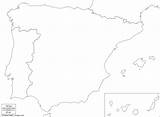 Mapa Mudo Iberica Relieve Climas Espana Reproduced Conocimiento Aprendemos Medio sketch template