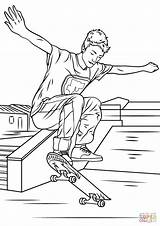 Skateboard Coloring Pages Skateboarding Trick Printable Drawing Kids Board Entitlementtrap Marvelous Coloriage Boy Logos Sheets Riding Bike Books Templates sketch template