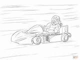 Karting sketch template