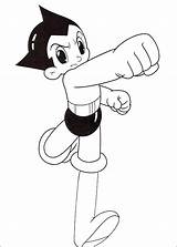 Astro Boy Coloring Pages sketch template