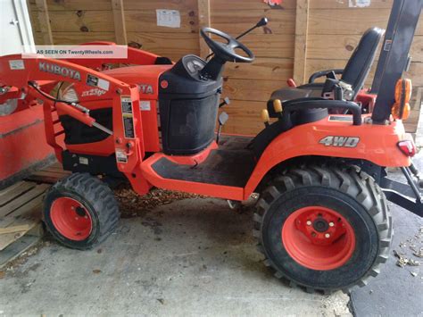 kubota bx tractor  loader  hours