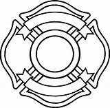 Fire Maltese Cross Department Blank Coloring Badge Clip Template Logo Pages Dept Police Firefighter Clipart Getcolorings Clipartmag Getdrawings Clipground Cliparts sketch template