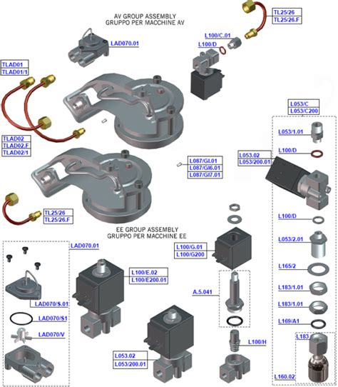 la marzocco fb boiler hot water valve assembly la marzocco coffee parts