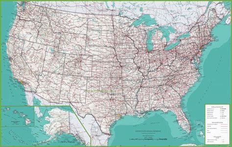 carte des usa etats unis cartes du relief villes administratives