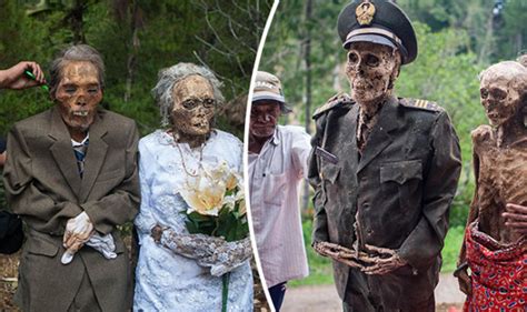 Day Of The Dead Community Digs Up Deceased Preens Them