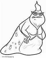 Monsters Inc Roz Coloring Characters Pages University Draw Clipart Sully Monster Drawing Disney Colouring Drawings Character Color Cartoon Printable Step sketch template