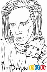 Manson Marilyn Draw Famous Singers Webmaster обновлено автором March Drawdoo sketch template
