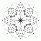 Mandala Simple Designs Coloring Mandalas Templates Template Patterns Pages Zentangle Pattern Easy Tangled Book Colouring Outlines Webs Outline Mandela Para sketch template