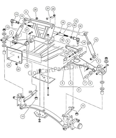 diagram  club car parts diagram mydiagramonline