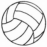 Volleyball Coloring Pages Getcolorings sketch template
