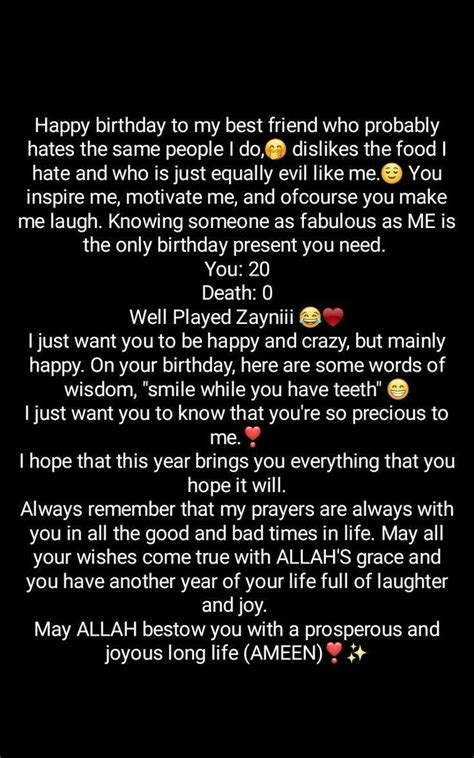 Pin On Happy Birthday Best Friend Quotes