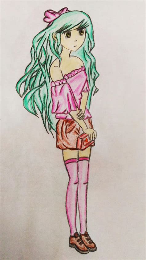 anime girl color  mahuasarkar  deviantart