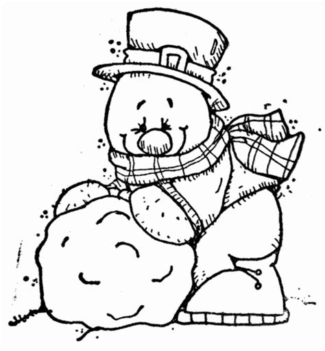 snowman coloring pages printable fresh cute snowmen  printable