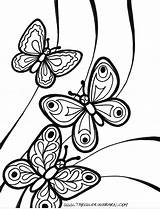Coloring Pages Butterfly Printable Butterflies Mosaic Mystery Kids Adult Roses Adults Color Drawing Print Simple Worksheets Grid Para Clipartbest 70s sketch template