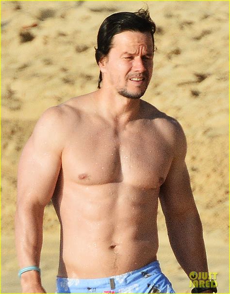 mark wahlberg goes shirtless in fourth swimsuit of his
