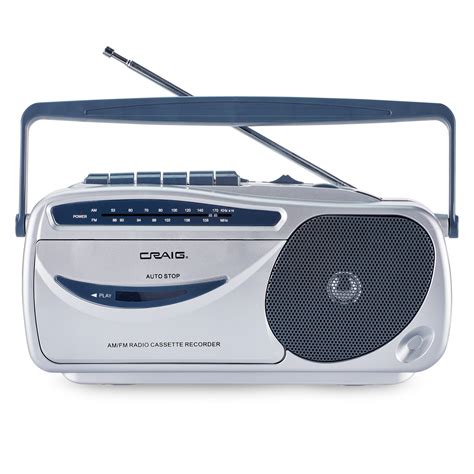 deluxe cassette player recorder  amfm radio ebay