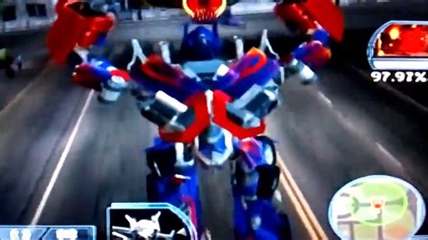 Transformers The Game 5 Optimus Prime Vs Shockwave Youtube