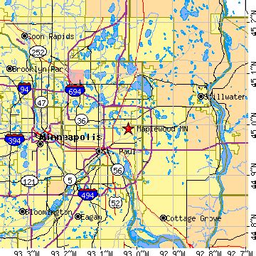 maplewood minnesota mn population data races housing economy