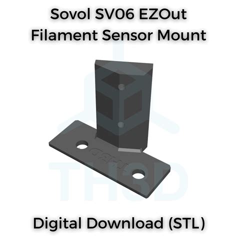 sovol sv ezout filament sensor mount stl  thd studio llc