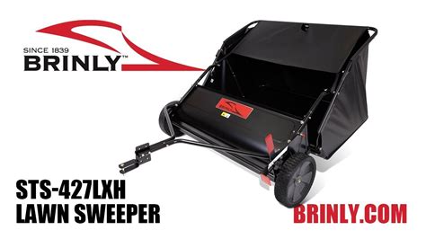 assemble  brinly model sts lxh lawn sweeper youtube