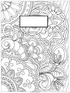 diy notebook covers coloring pages png  file