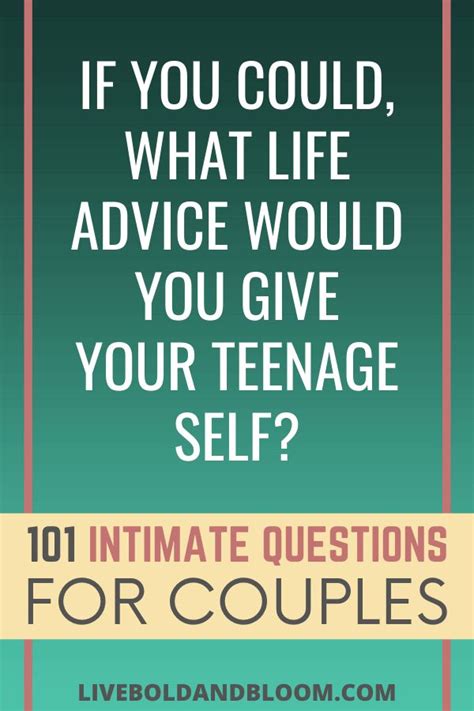 101 intimate questions for couples intimate questions intimate