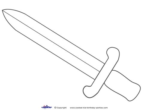 printable sword template mauriciocatolico