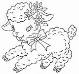 Embroidery Lamb Patterns Designs Vintage Lion Hand Flickr Pages Baby Coloring Lambs Juvenile Jamboree March Drawings Sew Stitch Cross Line sketch template